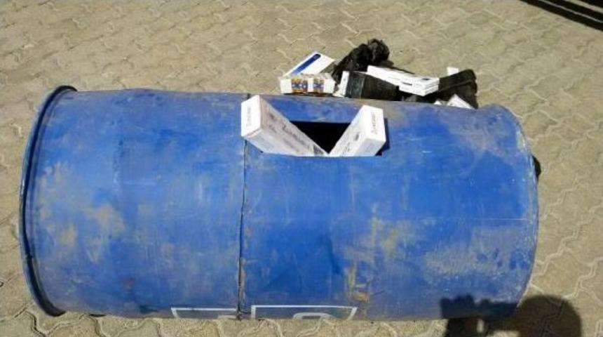 Tır'da 2 Bin 800 Paket Ka&ccedil;ak Sigara