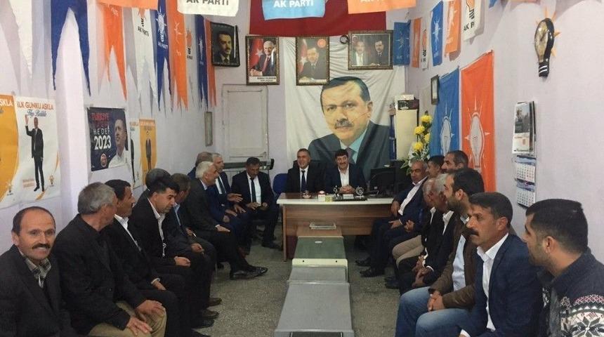 Ak Parti Diyarbakır Teşkilatı Teşekkür Ziyaretlerini Sürdürüyor