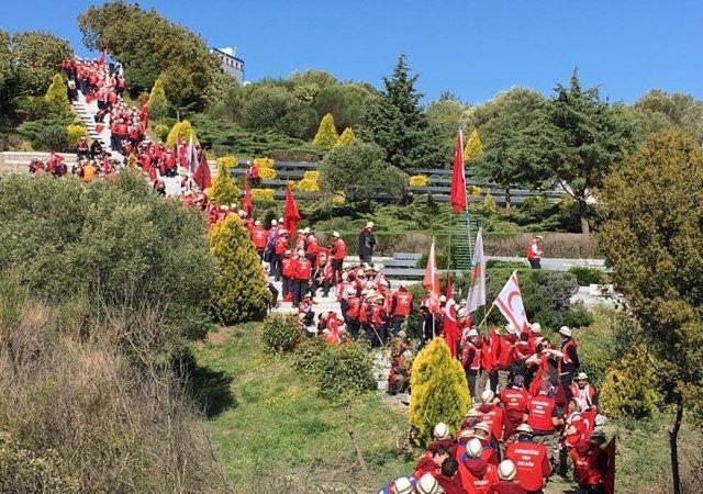 Bağcılarlı İzciler 57’nci Alay Yürüyüşü’ne Katıldı