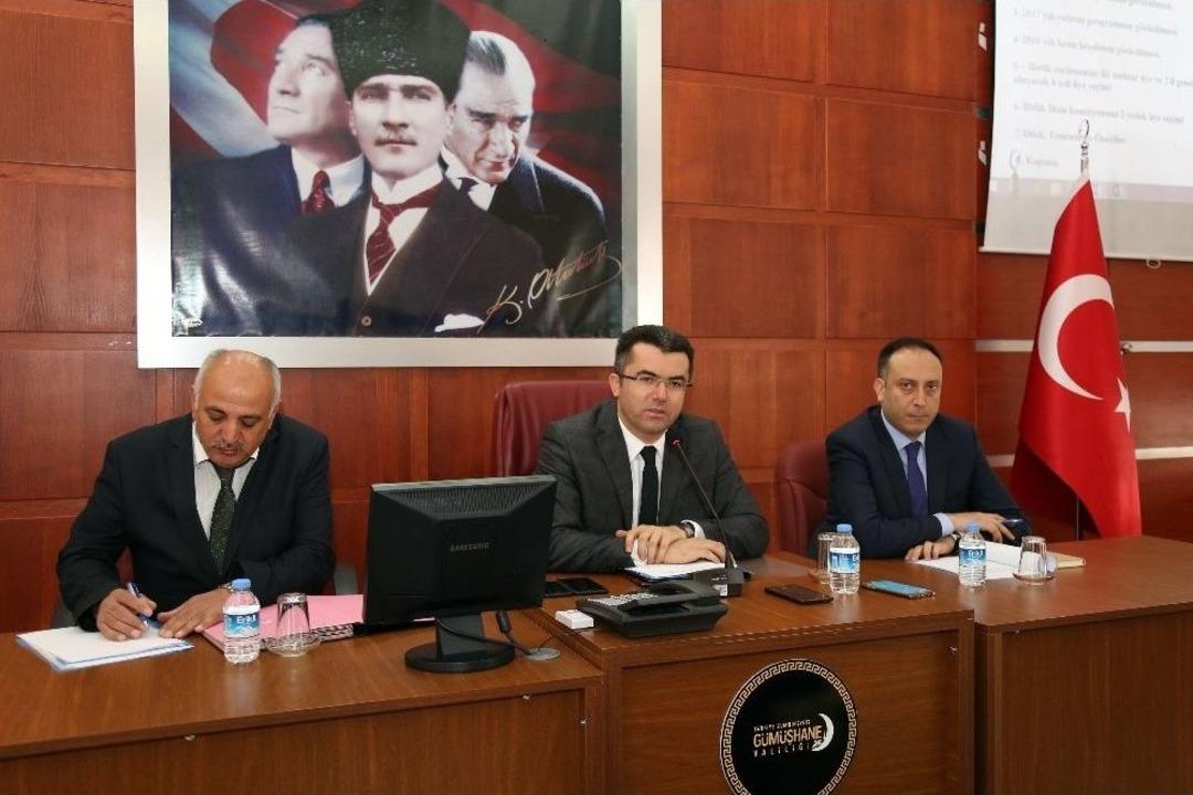 G&uuml;m&uuml;şhane&rsquo;de Merkez K&ouml;ylere Hizmet G&ouml;t&uuml;rme Birliği Genel Kurul Toplantısı Yapıldı