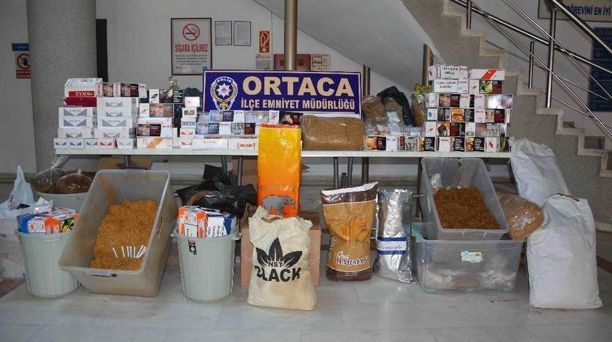 Ortaca Emniyetinden Ka&ccedil;ak T&uuml;t&uuml;n Operasyonu