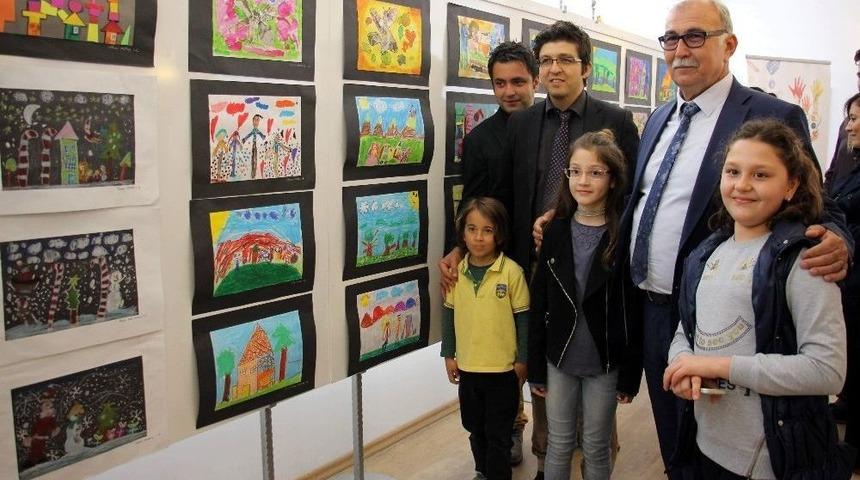 Başak Kolejinin Minik Sanat&ccedil;ıları Eserleriyle Beğeni Topladı