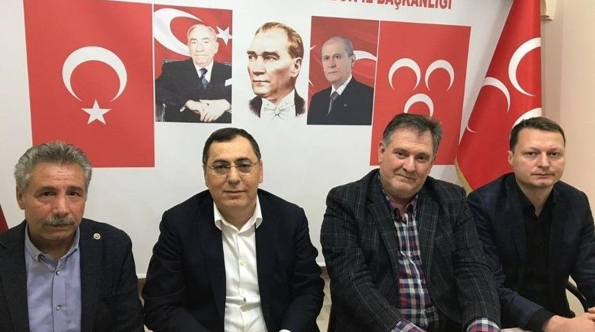 Ak Parti&rsquo;den Mhp&rsquo;ye Ziyaret