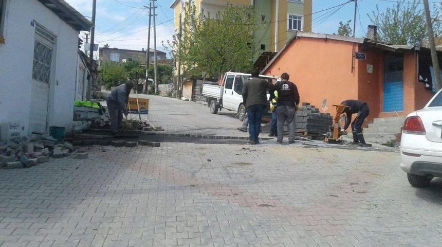 Gebze&rsquo;de Bozulan Yollarda Yama Ve Onarım &Ccedil;alışması
