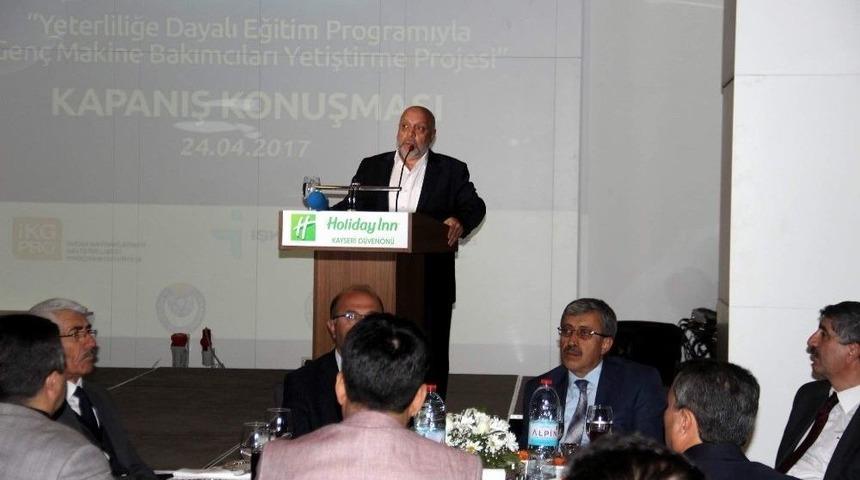 Yeterliliğe Dayalı Eğitim Programıyla Gen&ccedil; Makine Bakımcıları Yetiştirme Projesi