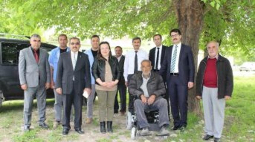 Hayalini Kurduğu Ak&uuml;l&uuml; Tekerlekli Sandalyeye Kavuştu