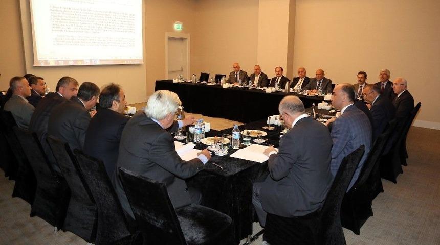 İl İstihdam Ve Mesleki Eğitim Kurulu Vali Kam&ccedil;ı Başkanlığında Toplandı