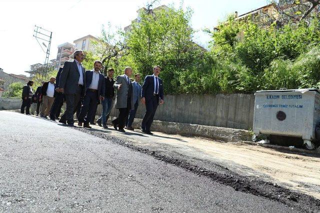 İlkadım Asfalt Sezonunu Açtı