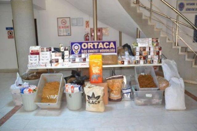 Ortaca'da  172 Kilo Kaçak Tütün Ele Geçirildi