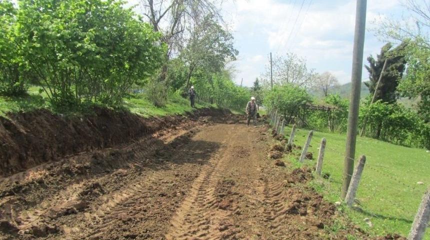 Fatsa&rsquo;da Yol &Ccedil;alışmaları