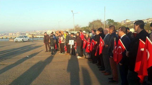 Tekirdağ’da 57. Alay Vefa Yürüyüşü