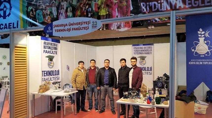 Teknoloji Fak&uuml;ltesi Kocaeli Bilim Festivaline Katıldı