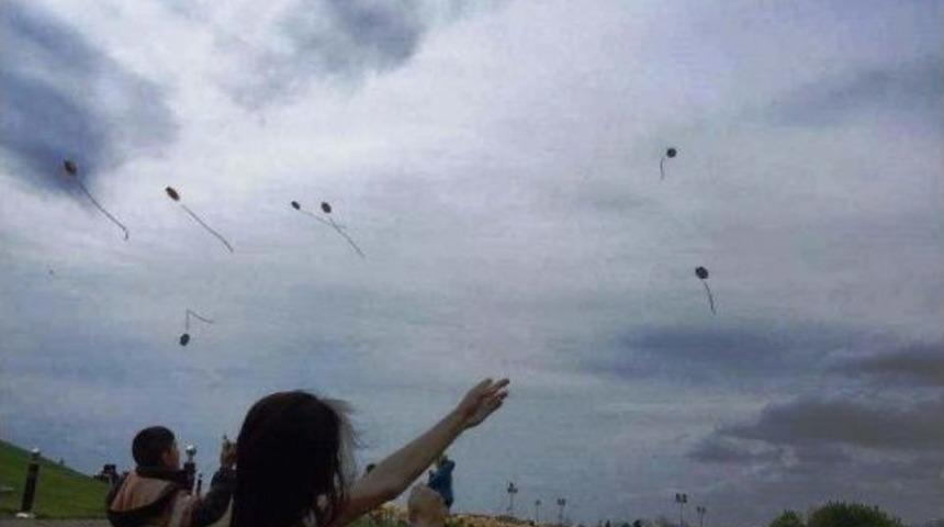 &Ccedil;ocuklar U&ccedil;urtma Şenliğinde Doyasıya Eğlendi