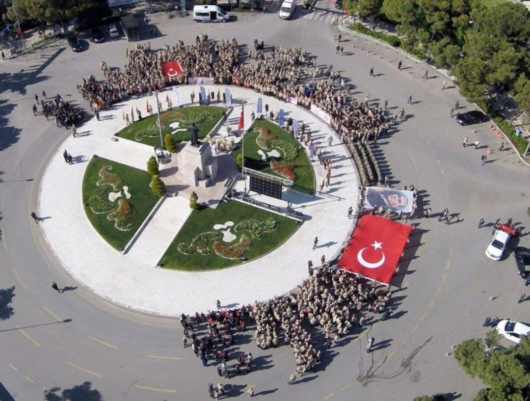 Muğla&rsquo;da 57. Alay Vefa Y&uuml;r&uuml;y&uuml;ş&uuml;