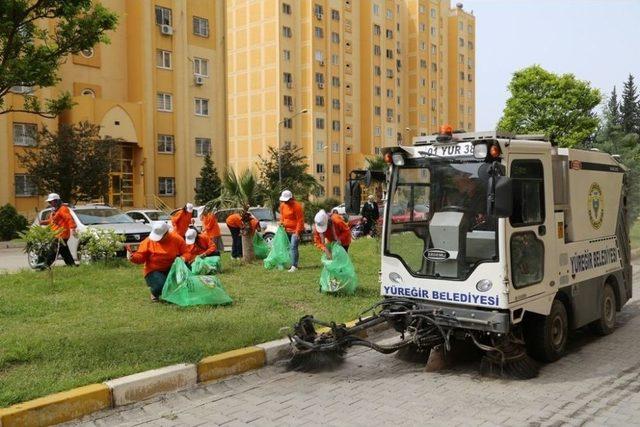 Yüreğir’de Kadınlarla Bahar Temizliği