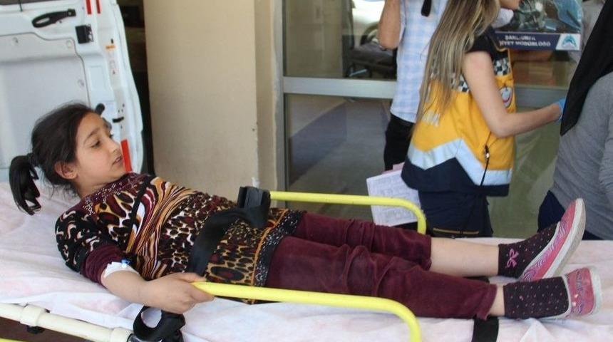 Motosikletin &Ccedil;arptığı Suriyeli Yaralandı