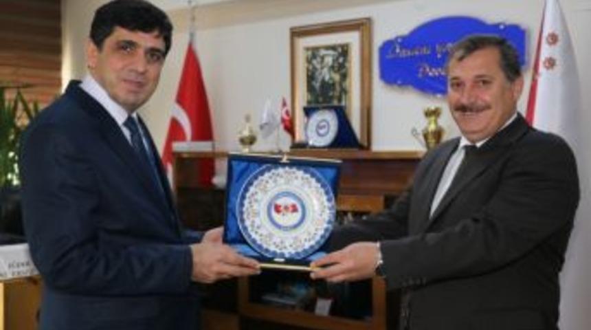 Rektör Alma’dan Emniyet Müdürü Çevik’e Ziyaret