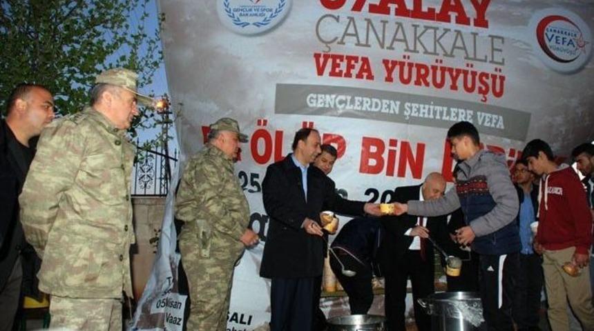 &Ccedil;anakkale 57. Alay Şehitlerine Vefa