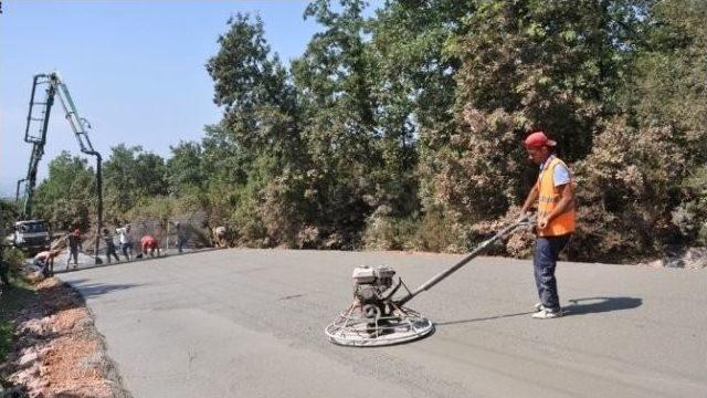 Melikgazi’ye Beton Yollar Geliyor