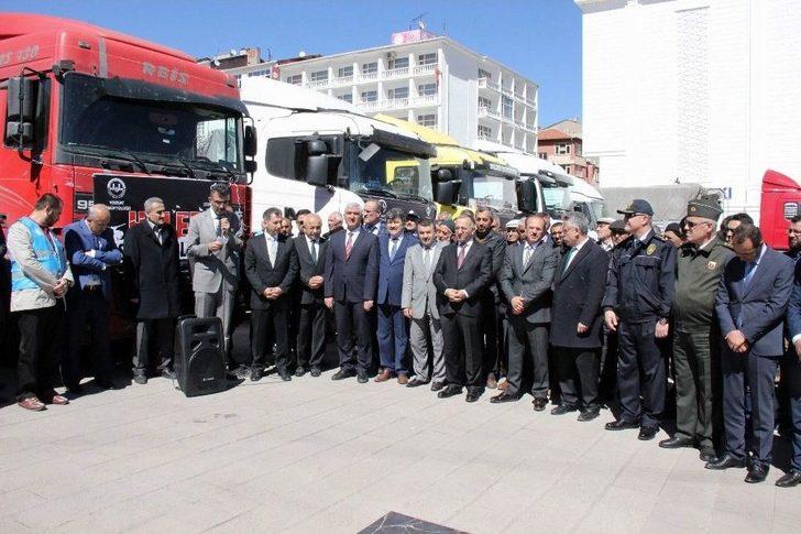 Yozgat’tan Haleplilere 11 Tır Un Yardımı G1