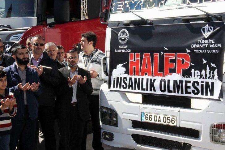 Yozgat’tan Haleplilere 11 Tır Un Yardımı G4