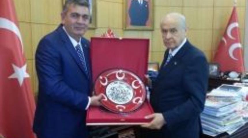 Cengizhan Sancar&rsquo;dan Devlet Bah&ccedil;eli&rsquo;ye Ziyaret