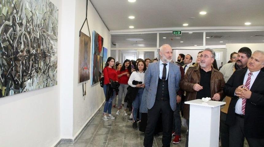 Kastamonu&rsquo;da &Ouml;ğretim Elemanları, Karma Sergide Buluştu