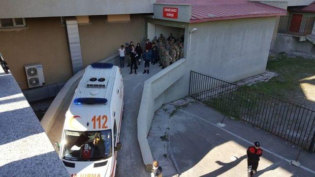 Şehit Cenazeleri Erzurum’a Getirildi