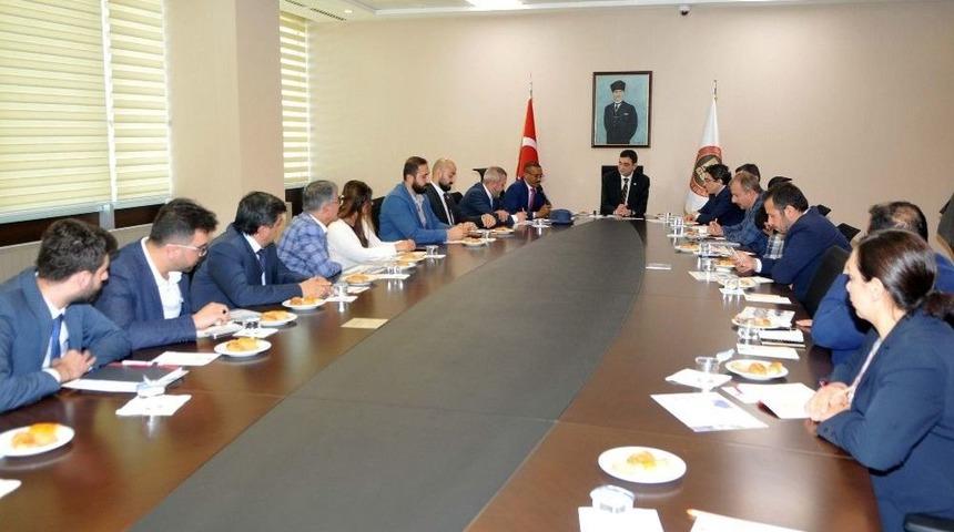 Etiyopya Heyeti Gso&rsquo;da Sanayicilerle Buluştu