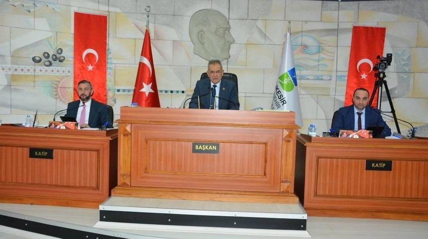 Balıkesir B&uuml;y&uuml;kşehir Belediye Meclisi Toplandı