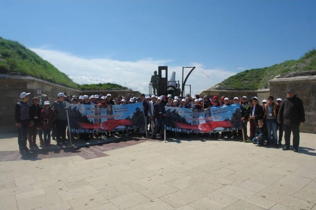 Yakutiye Ve Tutak&rsquo;ın &Ccedil;ocukları Tarih Kokan Gezilerini Tamamladılar