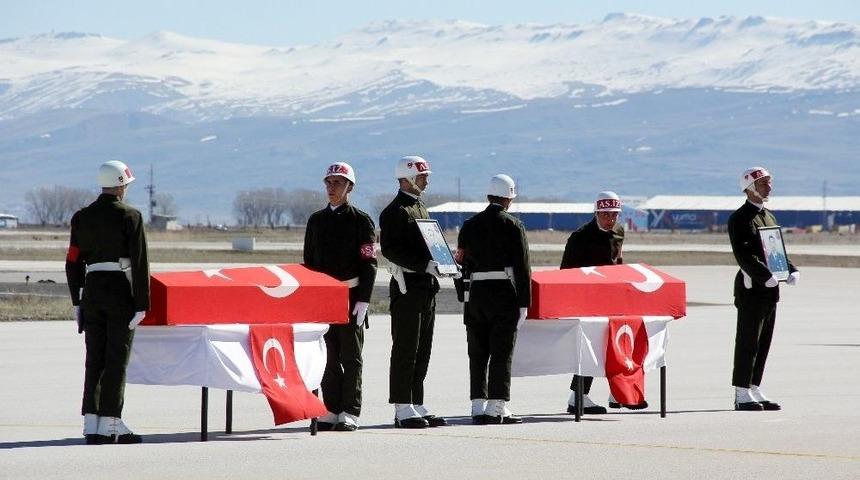 Kağızman Şehitleri Memleketlerine Uğurlandı