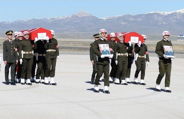 Kağızman Şehitleri Memleketlerine Uğurlandı