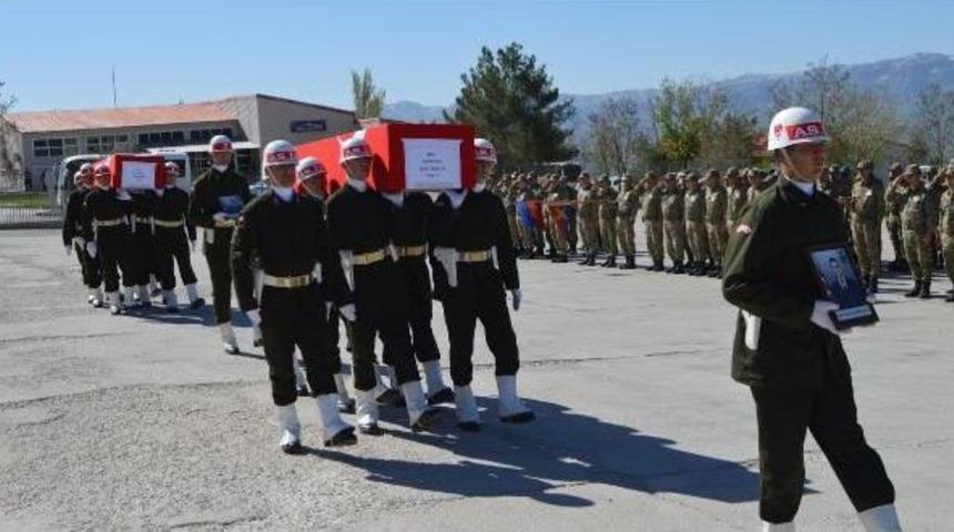 Şırnak Şehitleri Törenle Memleketlerine Uğurlandı
