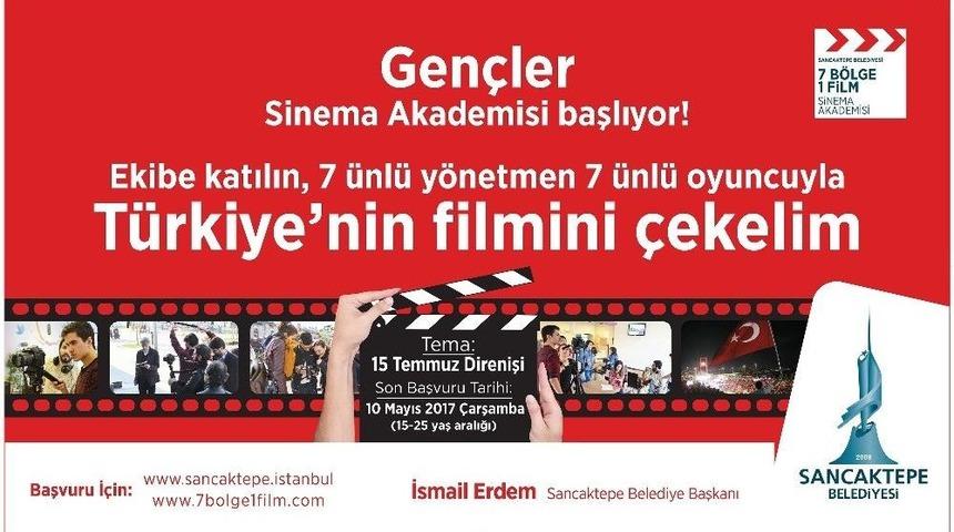 Sancaktepe Sinema Akademisi Başlıyor