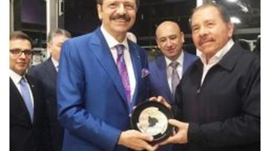 Nikaragua&rsquo;nın Lideri Ortega&rsquo;dan, T&uuml;rk İş D&uuml;nyasına Yatırım Daveti