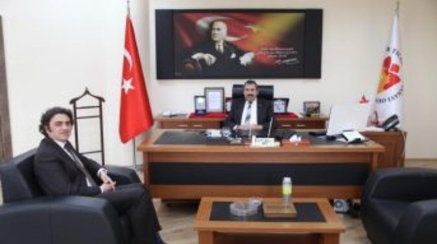 İl &Ouml;zel İdaresi Genel Sekreteri Benli&rsquo;den Ntso Meclis Başkanı İnce&rsquo;ye Ziyaret