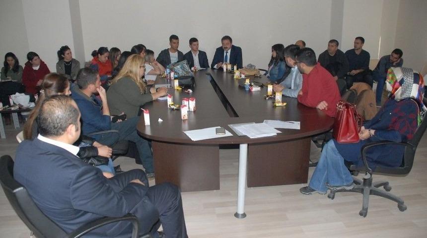 Mahalle Okul Yöneticilerine Yönelik İş Yeri Sağlık Ve Güvenlik Toplantısı