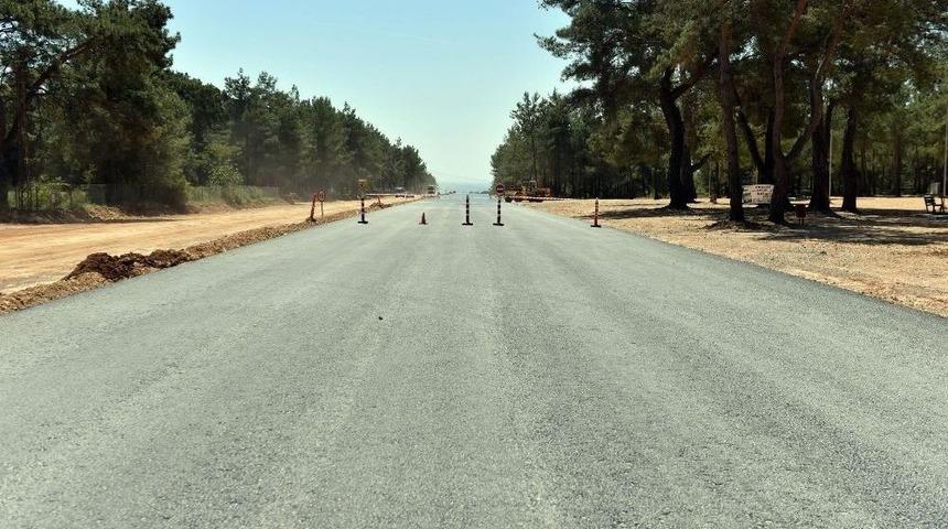 Kiriş&ccedil;iler Yoluna İlk Asfalt