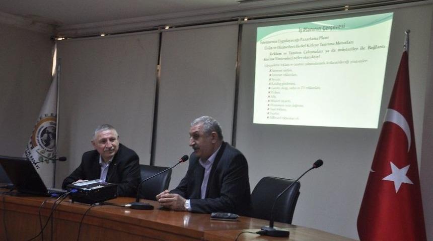 Nalbant Tecr&uuml;belerini Girişimcilerle Paylaştı