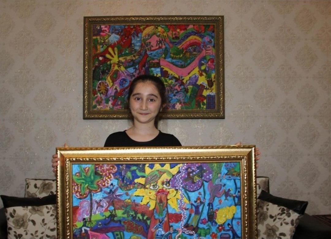 Cumhurbaşkanı İle Buluşan K&uuml;&ccedil;&uuml;k Ressam Hayalini Ger&ccedil;ekleştirdi