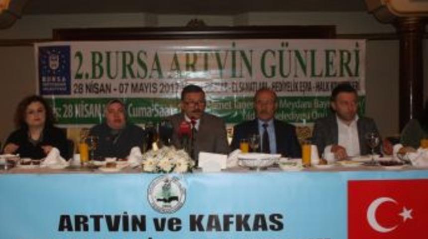 Bursa&rsquo;da Artvin G&uuml;nleri