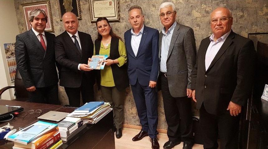 Fatma Kaplan H&uuml;rriyet, Sendika Ve Dernekleri Ziyaret Etti