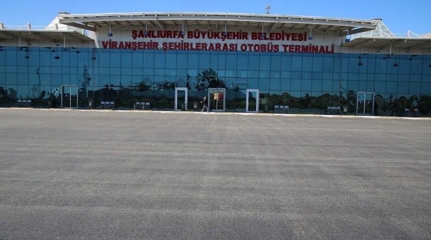 Viranşehir Otogarı Asfaltlandı