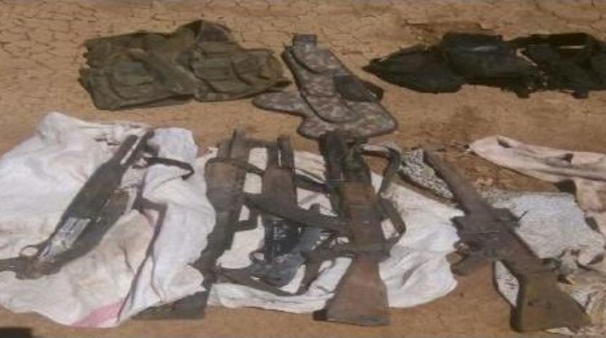 Sınırda Mod&uuml;ler Beton I&ccedil;in Yapılan Kazıdan Cephanelik &Ccedil;ıktı