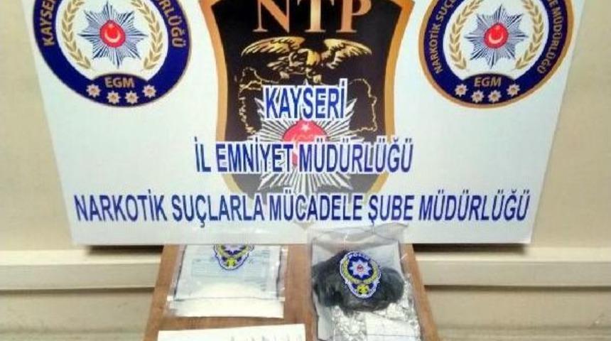 Kayseri'de Uyuşturucu Ticaretine 2 G&ouml;zaltı