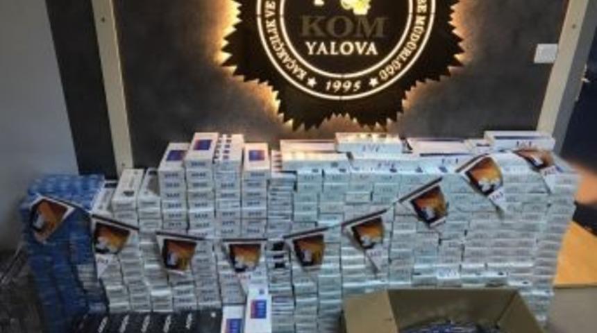 Tır&rsquo;da 6 Bin Paket Ka&ccedil;ak Sigara Ele Ge&ccedil;irildi