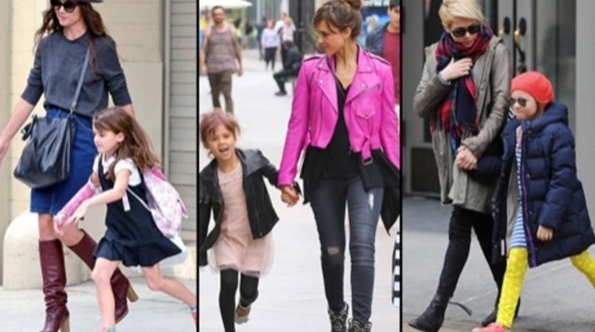 &Uuml;nl&uuml;lerin anne kız stilleri