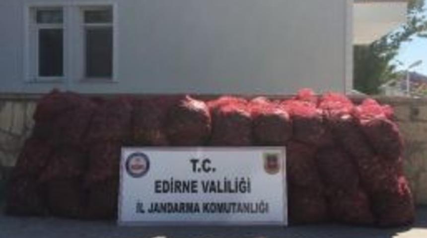 Edirne&rsquo;de 80 Bin Tl&rsquo;lik Ka&ccedil;ak Midye Ele Ge&ccedil;irildi