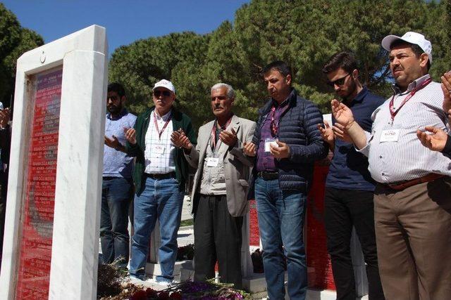 Şehit Fethi Sekin’in Babası Çanakkale Şehitliklerini Gezdi